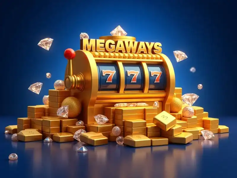 Luxury Gold Megaways pokie artwork at Stay Casino