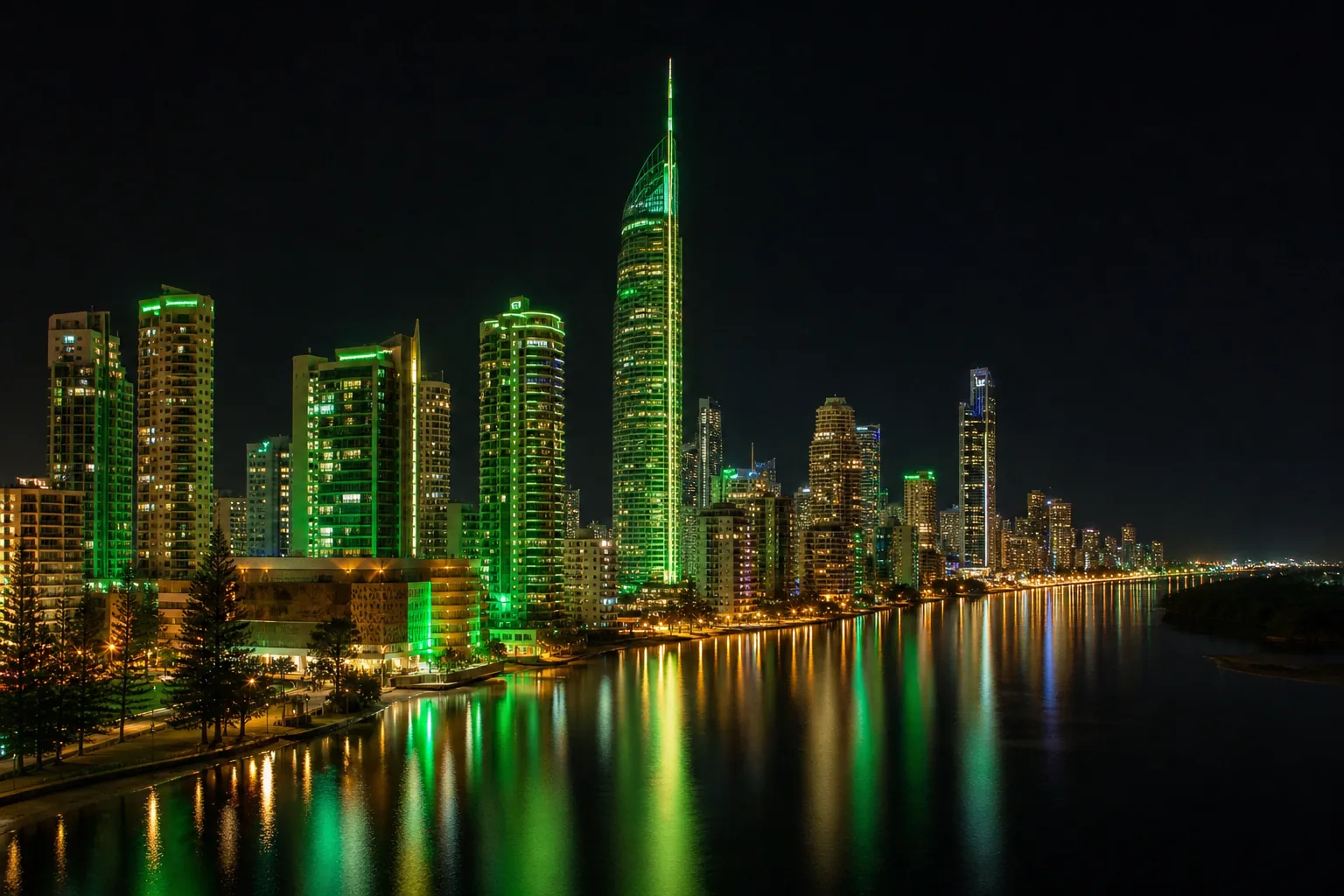 Editorial city guide graphic for Stay Casino readers in Gold Coast, QLD